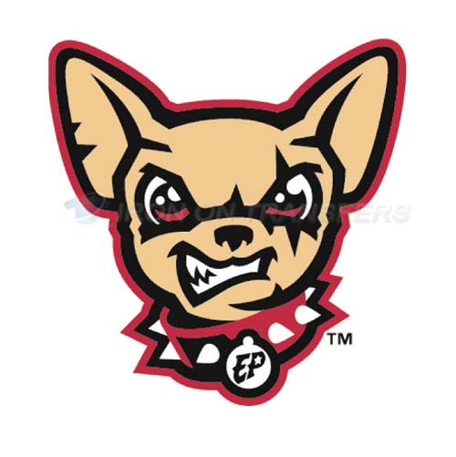 El Paso Chihuahuas Iron-on Stickers (Heat Transfers)NO.8155